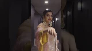 nimrat khaira new lemon colour suit 👌👌