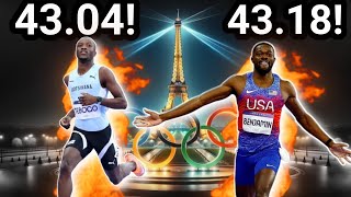 EPIC 4×400m Relay Final! - Tebogo vs Benjamin | Paris Olympics 2024