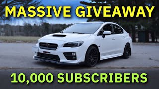 Subaru WRX & STI Giveaway Livestream! Free parts!