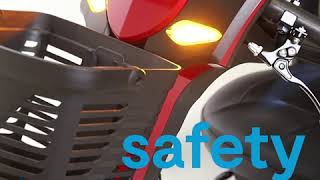 Drive Medical Viper Mobility Scooter - Safety Indicators