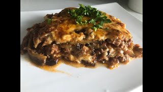 Moussaka / موساكا أكلة يونانية بالبيذنجان تشهي