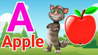 Phonics Song with TWO Words - A For Apple - ABC Alphabet Songs with Sounds for Children