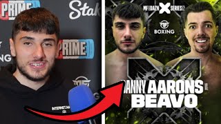 "I WILL KNOCKOUT BEAVO IN ROUND 1" DANNY AARONS ON HIS FIGHT AGAINST BEAVO AND PREDICTS KSI"S FIGHT