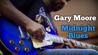 Midnight Blues | Gary Moore | Instrumental | Guitar Cover | Sandeep Kamath