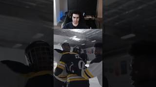 He said tickle tickle😭😂#hockey #amp #icehockey #puck #iceskating #kaicenat #hockeyfight