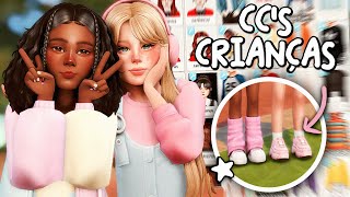 os conteúdos personalizados mais FOFOS para CRIANÇAS no the sims 4 🧸(maxis match)