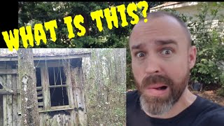 CREEPY ABANDONED CABIN! We found this on our Land! #diy #family #homestead #house #fun #garden #vlog