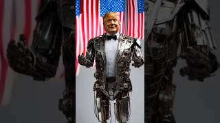 Elon Musk upgrades Donald Trump's second term #elonmusk #ai #airobot  #donaldtrump #robot