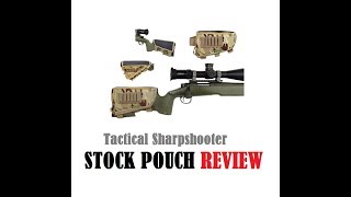 Tactical Sharpshooter Stock Pouch Review Gun Pack Accessory Range Shooting Upgrade Ammo Shell 22lr