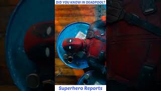 Did You Know In Deadpool..? | क्या तुम्हें पता है Deadpool में?? #shorts