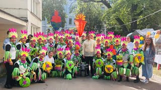 PAHIYAS dance held in Philippines Embassy Moscow  |Lahing kayumanggi | FAR organisation #pahiyas