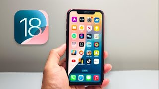 iOS 18 OFFICIAL on iPhone XR