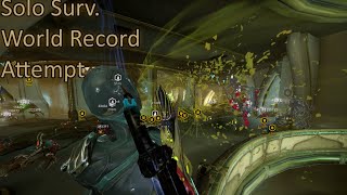 World Record Steel Path Survival pt. 1(Mag, Mutalist Cernos, Acrid)