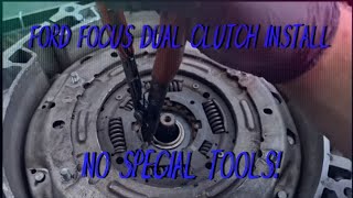 Ford Focus Dual Clutch & Fork Replacement | NO SPECIAL TOOLS! 2012-2018