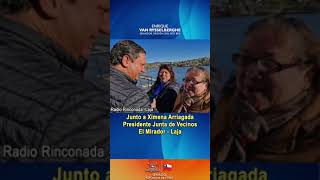 En Radio Rinconada junto a Ximena Arriagada, Presidente JJVV El Mirador de Laja