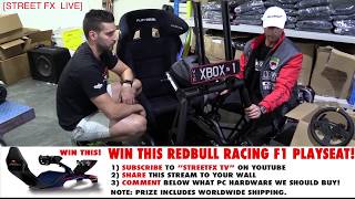 PLAYSEAT Simulator Build: WIN A REDBUL RACING PLAY SEAT - Heldp us choose the PC hardware!