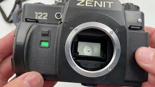 Zenit 122 USSR Camera + HELIOS 44M 6 lens M42 mount #91275032