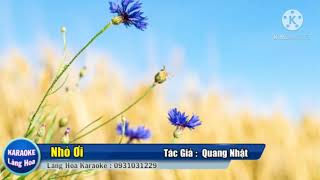 Nhỏ Ơi tác giả : Quang Nhật  Trình bày : Linh Phan