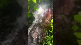 Benang kelambu waterfall #airport #shortsvideo #sewamobillombok #paketwisatalombok