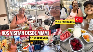 NOS VISITAN DESDE MIAMI🇺🇲 RECORRIENDO LAS CALLES DE MANISA🇹🇷#mexicanaturquia #turquia #vlog