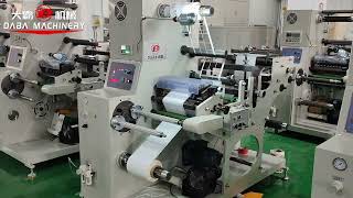 Label rotary die cutting machine with automatic counting function