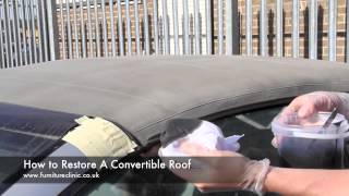 How to Restore a Convertible Roof