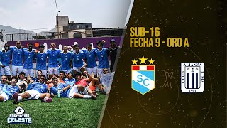 Sporting Cristal 6-1 Alianza Lima | Torneo Élite Federación Sub-16 | Formativo Celeste