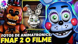 TODOS ANIMATRONICS REVELADOS DE FNAF 2 O FILME!