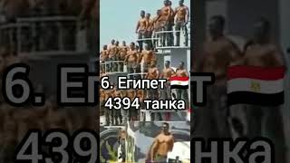 топ 9 стран по количеству танков #shorts #countries