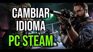 Cómo Cambiar Idioma en PC Steam COD BO6 Black Ops 6