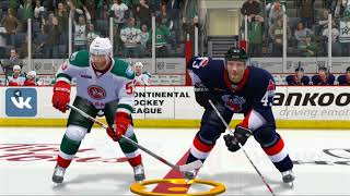 Тестирую бета-версию КХЛ в NHL Legacy PS3.