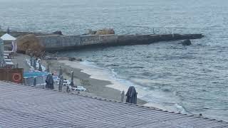 Ukraine boat patroling the beach of Odesa!