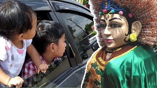 Ondel Ondel Bintang Kembar Ngibing Bareng Kak Biyan Bikin Abangnya Kepanasan 😢| Ondel Ondel Betawi