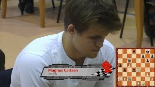 KNIGHT VS BISHOP!!! Magnus Carlsen Vs Alexander Grischuk - Rapid Chess 2014