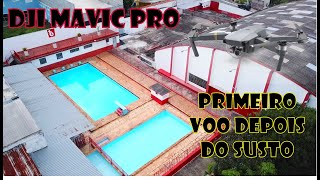 DJI Mavic Pro Testando o drone , primeiro voo depois do susto