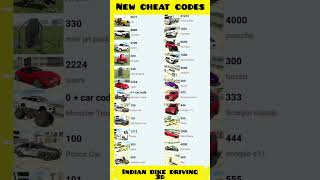 Indian Bike Driving 3D New Update Bike cheat codes + Rgs tool cheat codes  #shorts #short #game 😐