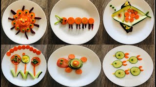 DIY Vegatable art | Help Turn Your Picky Eaters Into Veggie Lovers