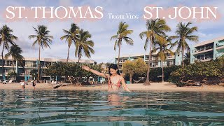 Travel Vlog | A Trip to St. Thomas& St. John, US Virgin Islands