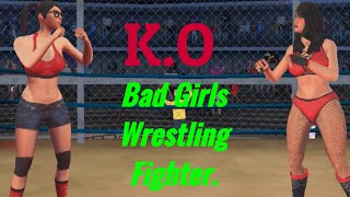 Bad Girls Wrestling .Girls Wrestling Steel Cage Match. Raj Game Zone Kut.