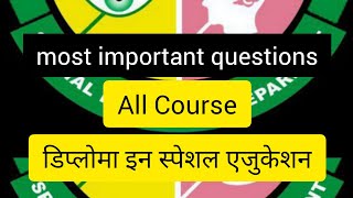 All Course 1St year Student's के लिए Most important questions सीरीज.-1