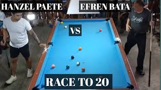 LAST PART | THE MAGICIAN EFREN BATA VS HANZEL PAETE | RACE TO 20