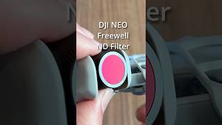 🔥DJI NEO: How to Install Magnetic ND Filter! 🚀#dji #drone #shorts