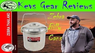 Kevs Gear Reviews  |  Zebra Billy Cans