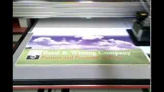 Reed & Witting Company - Ceiling Tile Printing on Agfa Jeti