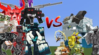 Mutant Mobs DESTROYS Mowzie's Mobs !!