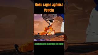 Goku Rages Against Vegeta