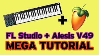 Linkear Teclado MIDI Alesis V49 en FL Studio | Jossuell Company Studios