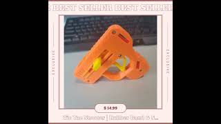 Tic Tac Shooter | Rubber Band & Spring Powered | Toy | Kids | Teens | Adults | 3D Printed | Made ...