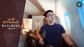 Etihad 787-10 Business Class - Abu Dhabi to London