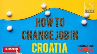 Job Change In Croatia! Trc Card & Visa Validity! Fraud Agents.